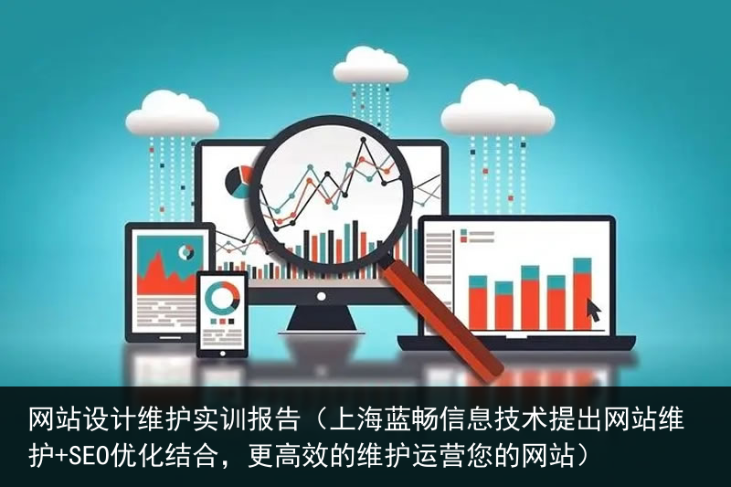 网站设计维护实训报告（上海蓝畅信息技术提出网站维护+SEO优化结合，更高效的维护运营您的网站）(图1)
