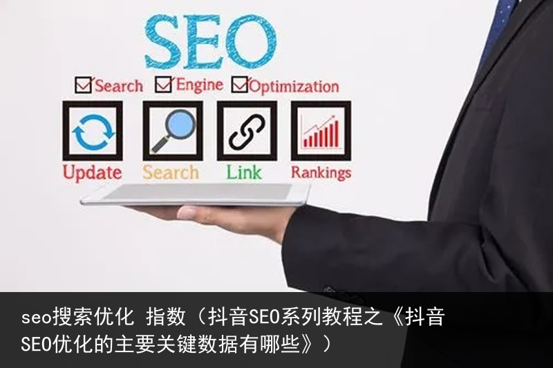 seo搜索优化 指数（抖音SEO系列教程之《抖音SEO优化的主要关键数据有哪些》）(图2)