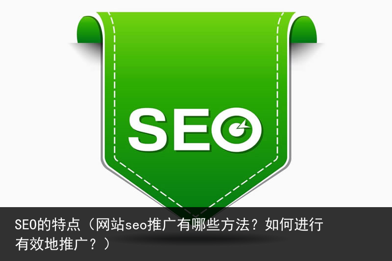 SEO的特点（网站seo推广有哪些方法？如何进行有效地推广？）(图2)
