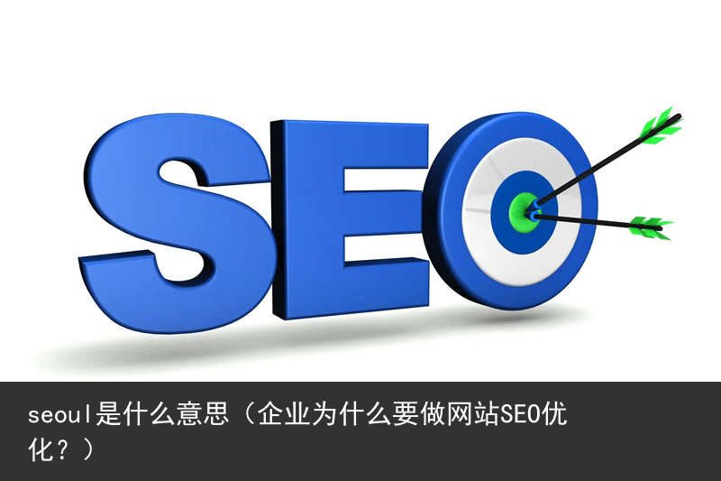 seoul是什么意思（企业为什么要做网站SEO优化？）(图2)